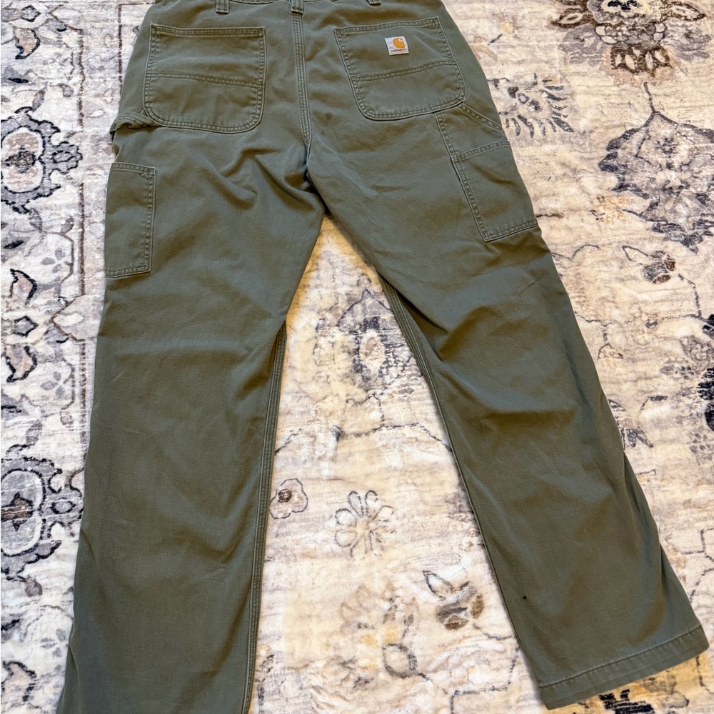Carhartt Men's Olive Cargo Pants